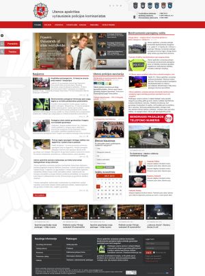 Utenos VPK naujos interneto svetainės kūrimas